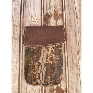 Cowgirl Trendy Western Camo Leaves Outdoor Hunting Cell Phone Purse Clasp Belt